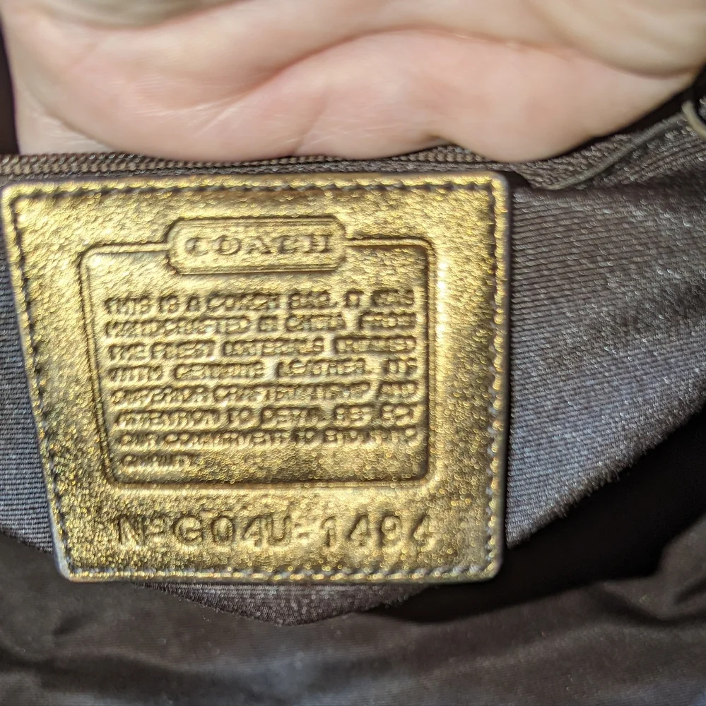 Coach Signature Bronze Boston Bag - Picture 3 of 13